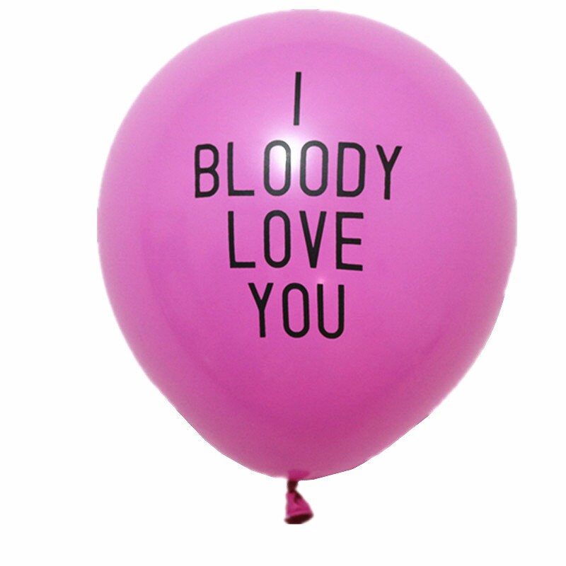 Cute Abusive Balloon Funny Novelty Joke Birthday Party Decoration, Hen Party Supplies