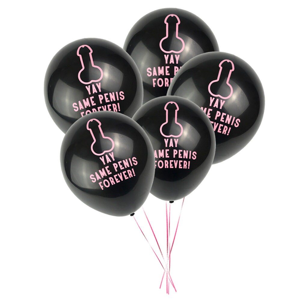 Penis Willy Dick Party Balloons, Hens Party Favors, Bachelorette Party Balloons, Bridal Shower, Novelty Funny and Naughty balloons