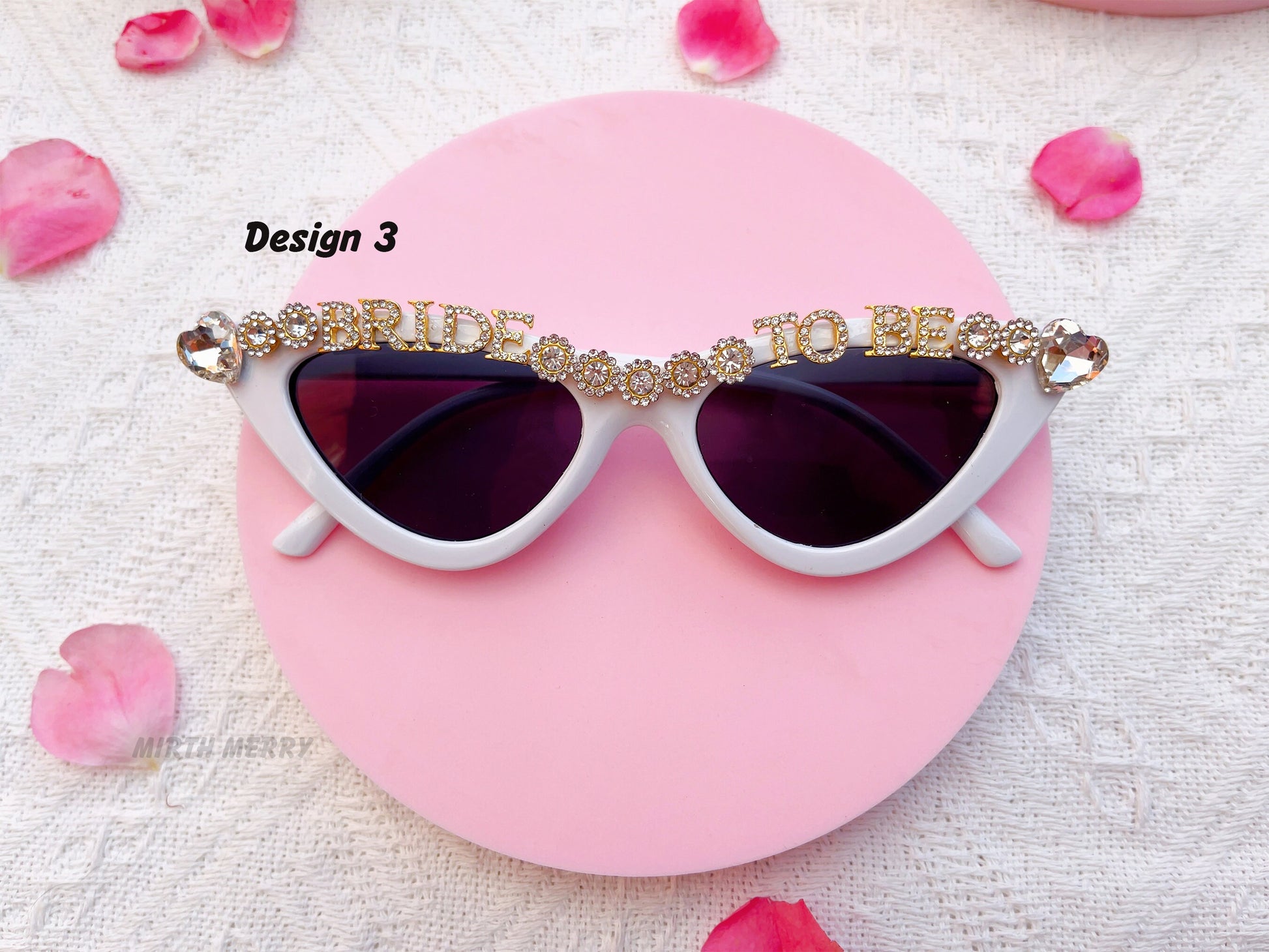 Hens Party Retro Cat Eye Bride to Be Sunglasses -5 designs | Bachelorette Party Decoration, Bridesmaid Sunnies Favor, Bridal Shower Supplies