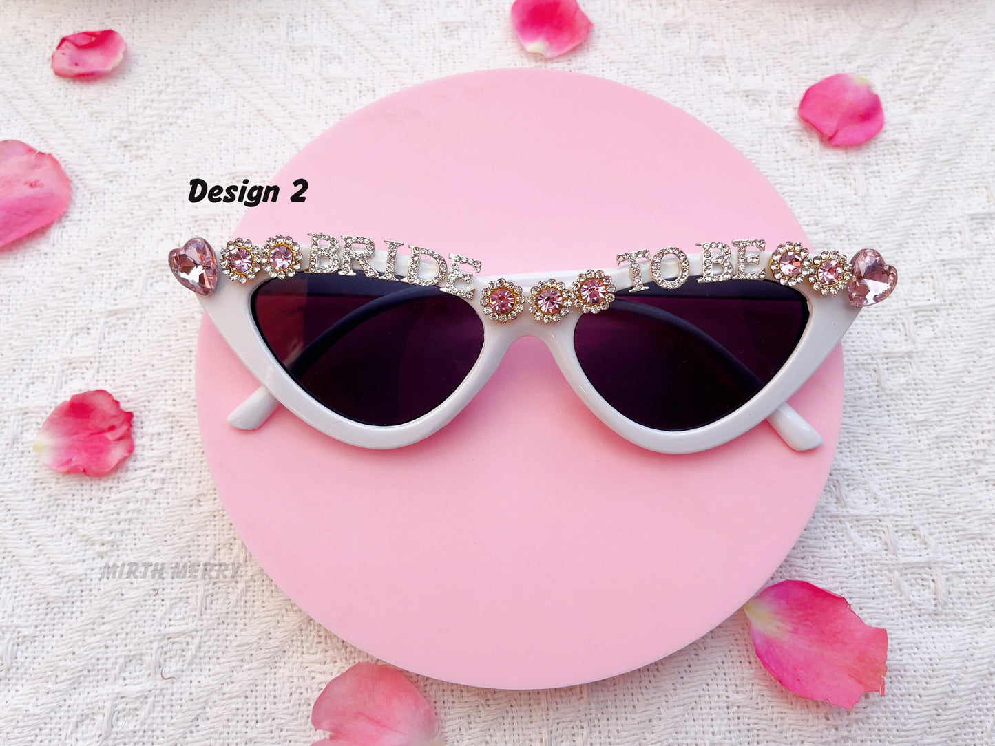 Hens Party Retro Cat Eye Bride to Be Sunglasses -5 designs | Bachelorette Party Decoration, Bridesmaid Sunnies Favor, Bridal Shower Supplies