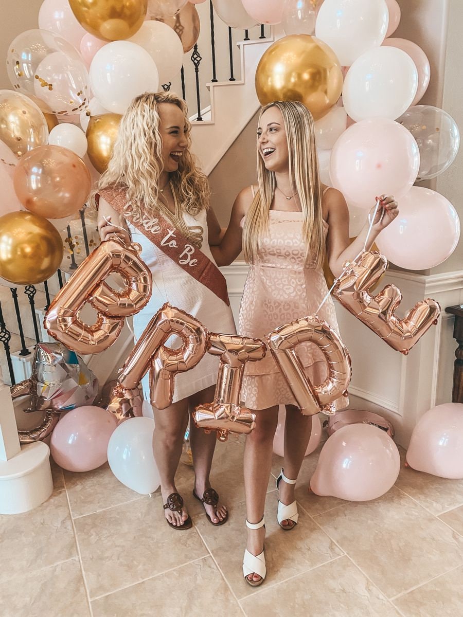 Rose Gold Bride To Be & Diamond Ring Balloons Set | Hens Party Decoration, Bachelorette Party, Engagement Favors, Wedding Bridal Shower Gift