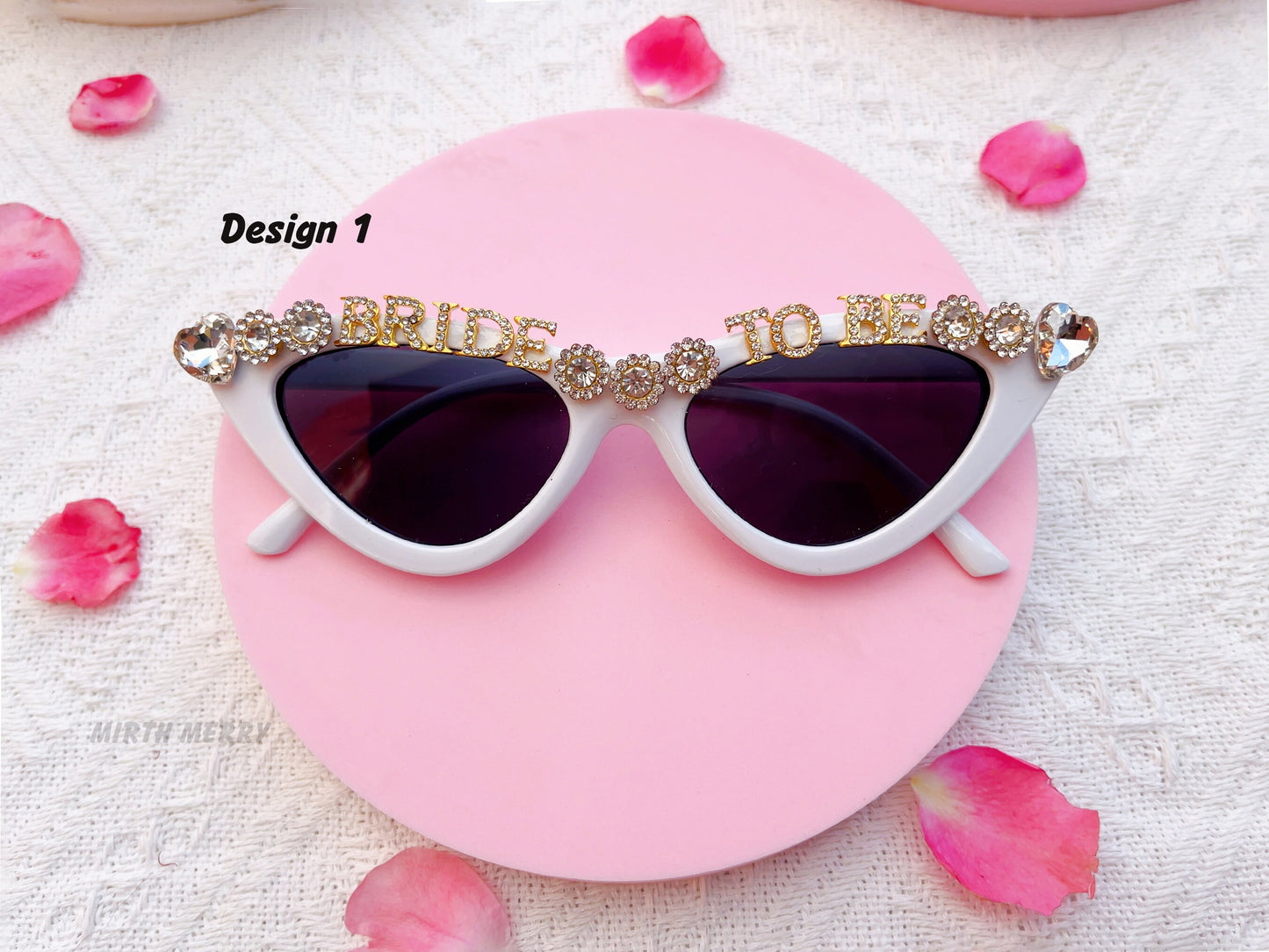 Hens Party Retro Cat Eye Bride to Be Sunglasses -5 designs | Bachelorette Party Decoration, Bridesmaid Sunnies Favor, Bridal Shower Supplies