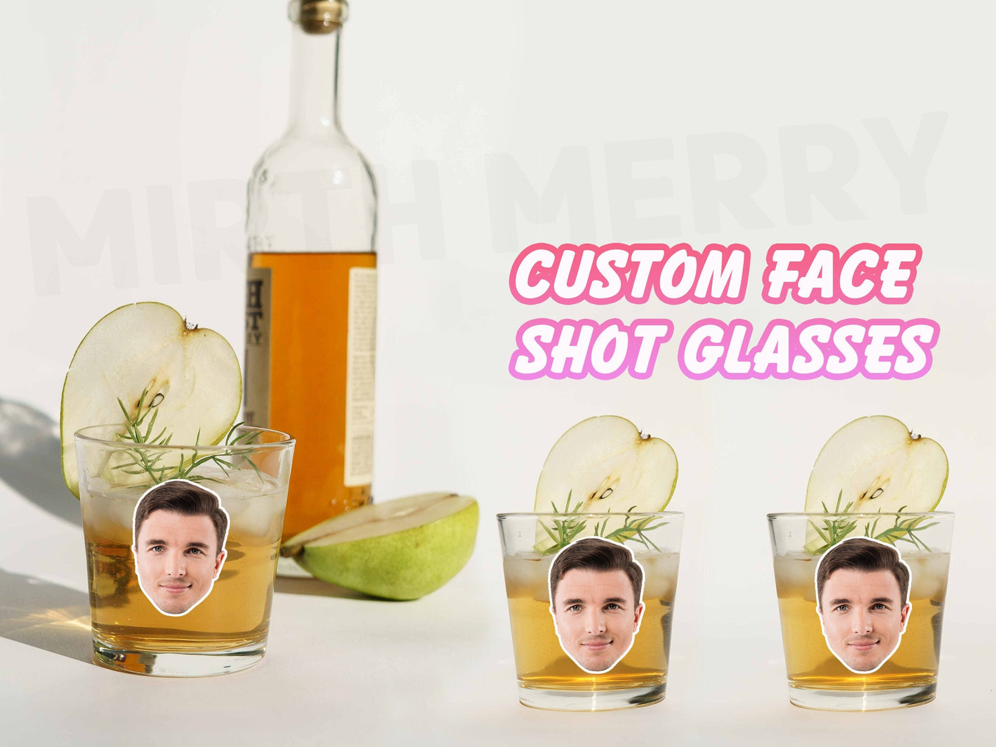 Groom Face Shot Glasses, Hens Party Party Favor, Bachelorette Party Photobooth, Custom Groom Face, Personalised Photo, Custom Birthday Party