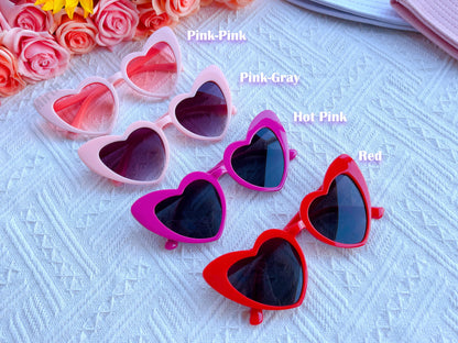 Hens Party Heart Sunglasses | Bachelorette Party Decoration, Bridesmaid Gift + Bridal Shower Supplies, Bride to Be, Bridesmaid Proposal